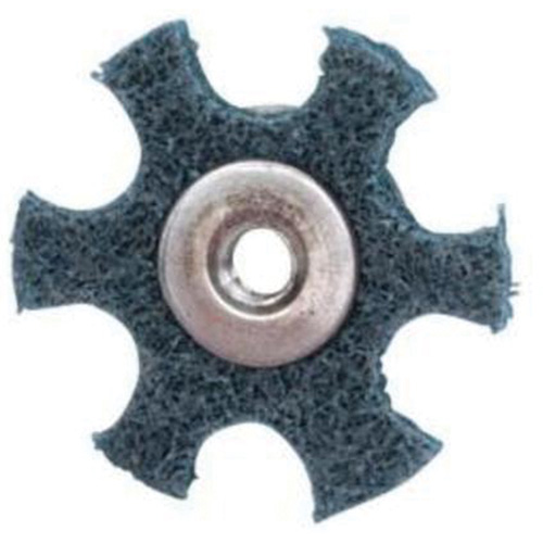 Abrasotex Surface Preparation Star, 3" Dia., Very Fine Grit, Aluminum Oxide Southpoint Industrial Supply