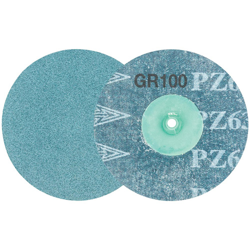Disque de ponçage TWIST TOPCUT, 3" dia., Grain 100, Zirconium Southpoint Industrial Supply