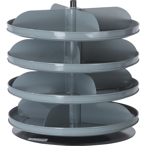 Modules de stockage Rotabin, 60 lb Capacit&eacute; par niveau, 4 Niveau(x), 18-1/2" ha x 17" dia Southpoint Industrial Supply