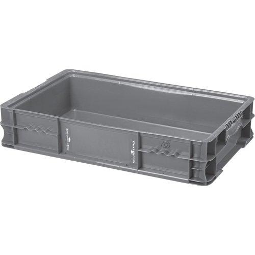 StakPak Plus 4845 System Containers, 15" W x 24" D x 5" H, Grey Southpoint Industrial Supply