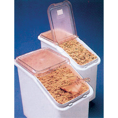Mobile Ingredient Bins with Sliding Lid, 3.5 cu. ft. Capacity, 28" H x 15-1/2" W x 29-1/2" D Southpoint Industrial Supply