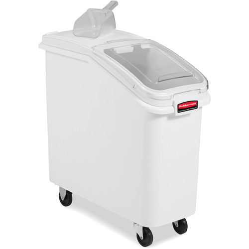 Mobile Ingredient Bins with Sliding Lid, 2.75 cu. ft. Capacity, 28" H x 13-13/100" W x 29-1/4" D Southpoint Industrial Supply