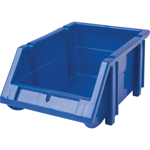 Bac empilable & &agrave; suspendre, 4-13/16" la, 3-3/16" h x 7-1/8" p, Bleu Southpoint Industrial Supply