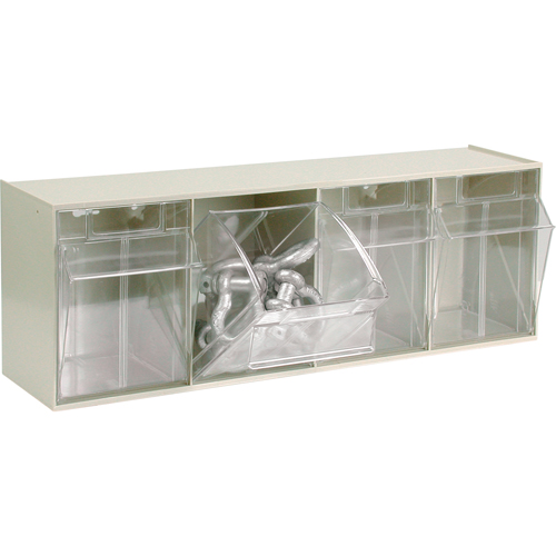 Syst&egrave;me de casiers modulaires Tip-Out, 23-5/8" la x 6-5/8" p x 8-1/8" h, 4 tiroirs Southpoint Industrial Supply