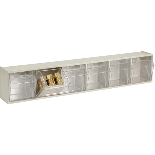 Syst&egrave;me de casiers modulaires Tip-Out, 23-5/8" la x 3-5/8" p x 4-1/2" h, 6 tiroirs Southpoint Industrial Supply