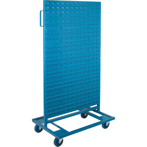 Mobile Bin Racks - Double Sided, 0 Bins, 36" W x 24" D x 67-1/2" H Southpoint Industrial Supply
