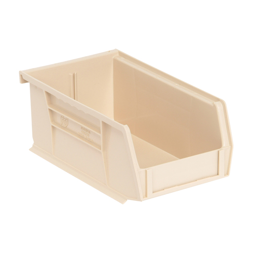 Bacs ultra empilable & suspendable, 4-1/8" la, 3" h x 7-3/8" p, Ivoire Southpoint Industrial Supply