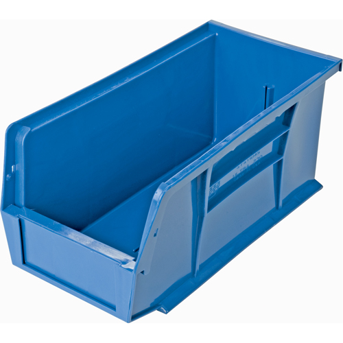 Bacs ultra empilable & suspendable, 5-1/2" la, 5" h x 10-7/8" p, Bleu Southpoint Industrial Supply