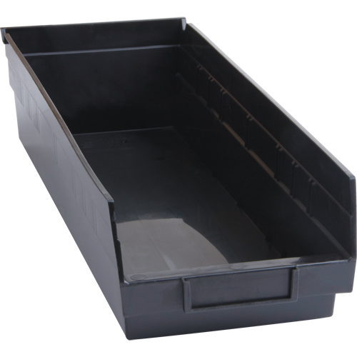 Recycled Shelf Bins, 6-5/8" W x 17-7/8" D x 4" H, 40 lbs. Capacity Southpoint Industrial Supply