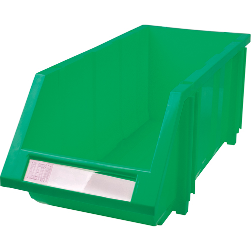 Stack & Hang Bin, 7-7/8" W x 7" H x 17-11/16" D, Green Southpoint Industrial Supply