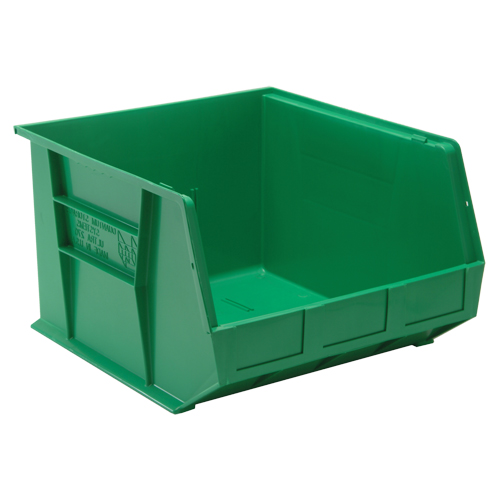 Ultra Stack & Hang Bin, 16-1/2" W x 11" H x 18" D, Green Southpoint Industrial Supply