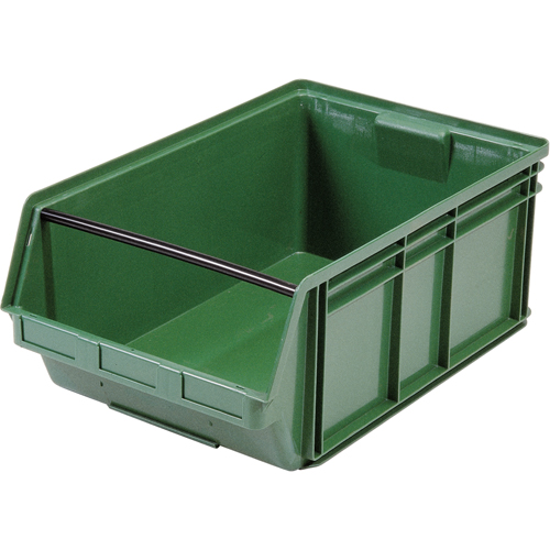 Contenants g&eacute;ants empilables, 18,375" la x 29" p x 11,875" h, Vert Southpoint Industrial Supply