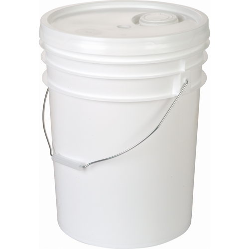 Pail With Gasket Lid, Plastic, 20 L Southpoint Industrial Supply