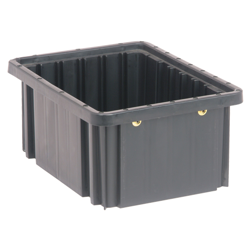 Bacs divisibles conducteurs, Polypropyl&egrave;ne, 8-1/4" la x 10-7/8" p x 5" h, Noir Southpoint Industrial Supply