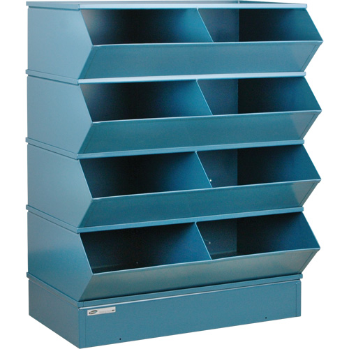 Syst&egrave;mes sectionnels &agrave; assembler, Cap. 5000 lb, 37" la x 24" p x 44" h, Bleu Southpoint Industrial Supply