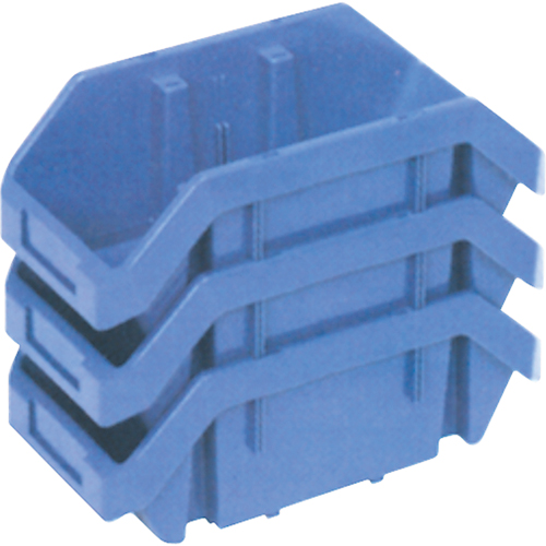 Boîtes &agrave; ramassage rapide "Quick Pick", 5" x 6,625" x 9,5", Bleu Southpoint Industrial Supply