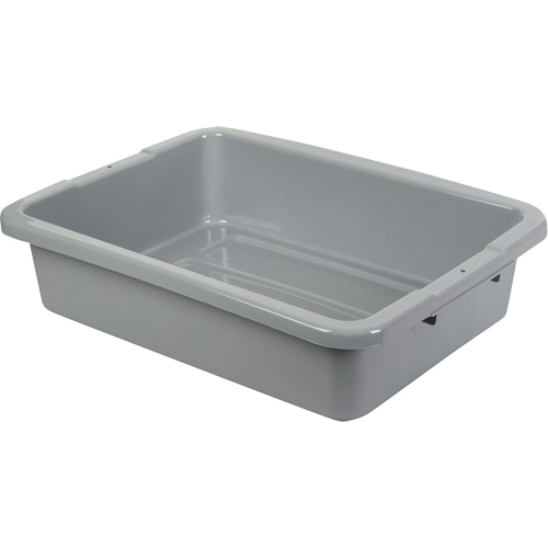 Boîtes utilitaires - Gris, 5" ha x 15" p x 20" lo, Plastique, Gris Southpoint Industrial Supply