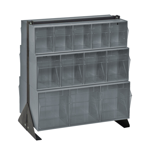 Support pour bacs basculants, 23-5/8" la x 16" p x 28" h, 24 tiroirs Southpoint Industrial Supply