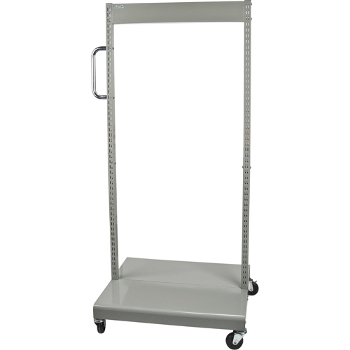 Mobile Tilt Bin Rack - Cart Only, Double-sided, 26-1/4" W x 22" D x 57-1/2" H Southpoint Industrial Supply
