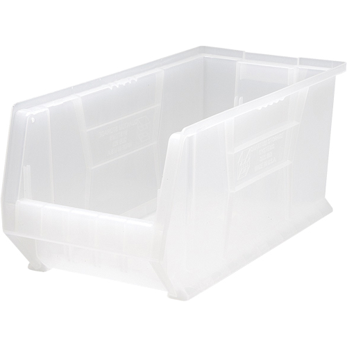 Contenants Hulk, 11" la, 10" h x 23-7/8" p, Transparent Southpoint Industrial Supply