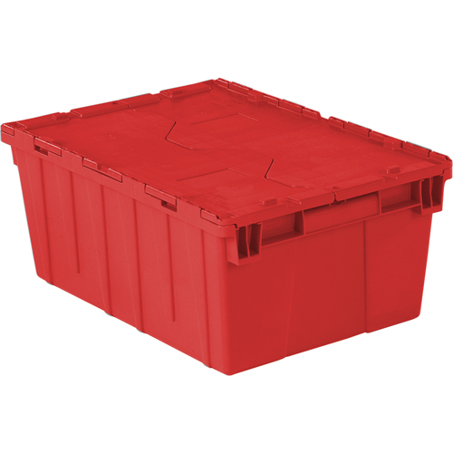 Contenants de distribution Flipak en plastique poly&eacute;thyl&egrave;ne (PE), 21,9" x 15,2" x 9,3", Rouge Southpoint Industrial Supply