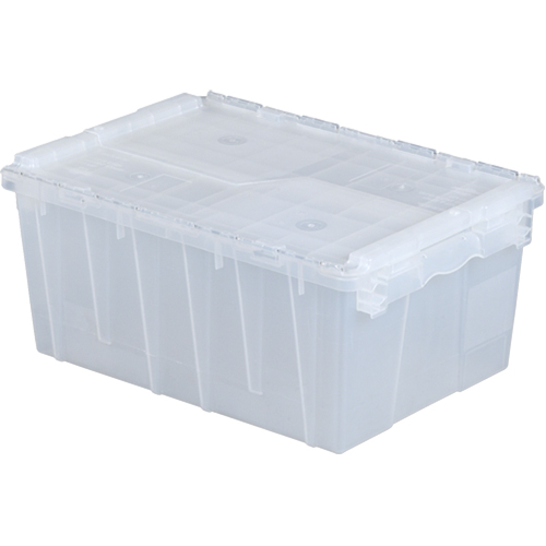 Contenants de distribution Flipak en plastique polypropyl&egrave;ne (PP), 21,8" x 15,2" x 9,3", Transparent Southpoint Industrial Supply