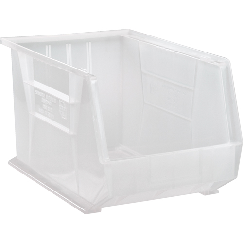 Clear-View Ultra Stack & Hang Bin, 11" W x 10" H x 18" D, Clear Southpoint Industrial Supply