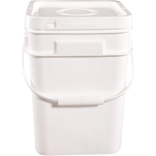 Square Pail, Plastic, 4 gal. Southpoint Industrial Supply