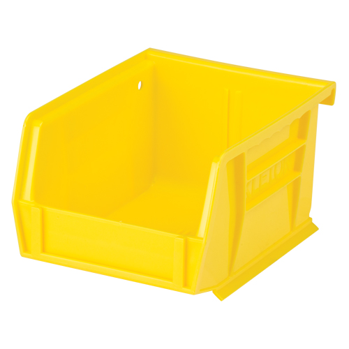 Stack & Hang Bin, 4-1/8" W x 3" H x 5-3/8" D, Yellow Southpoint Industrial Supply