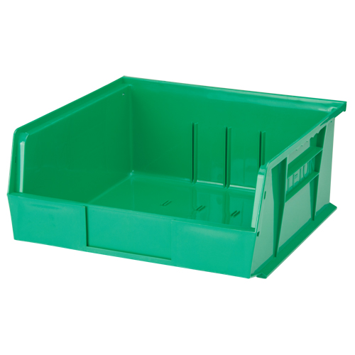 Bac empilable & &agrave; suspendre, 11" la, 5" h x 10-7/8" p, Vert Southpoint Industrial Supply