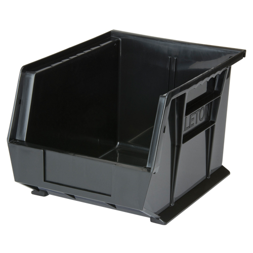 Stack & Hang Bin, 8-1/4" W x 7" H x 10-3/4" D, Black Southpoint Industrial Supply