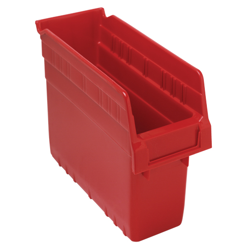 Bacs pour &eacute;tag&egrave;re Store-Max, 4-3/8" la x 8" H x 11-5/8" p, Rouge, Capacit&eacute; 44 lb Southpoint Industrial Supply