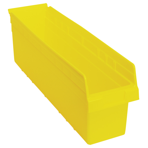 Bacs pour &eacute;tag&egrave;re Store-Max, 6-5/8" la x 8" H x 23-5/8" p, Jaune, Capacit&eacute; 68 lb Southpoint Industrial Supply