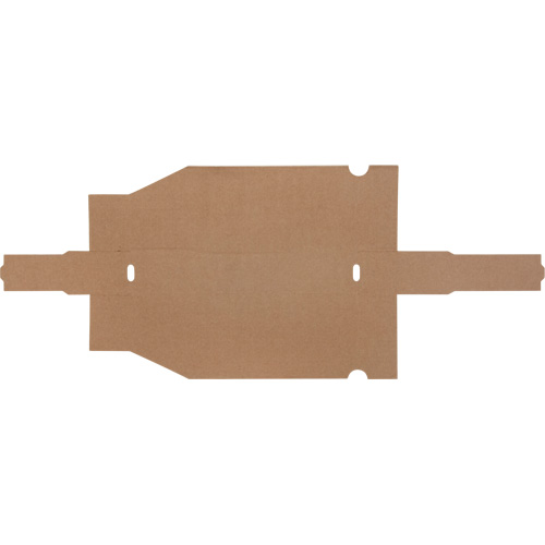 Boîtes profondes en carton ondul&eacute;, 1-15/16" la x 11-1/4" p x 4-1/2" h, Beige Southpoint Industrial Supply