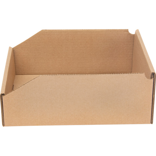 Deep Corrugated Parts Bins, 9-3/4" W x 11-1/4" D x 4-1/2" H, Beige Southpoint Industrial Supply
