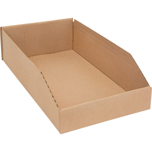 Deep Corrugated Parts Bins, 9-3/4" W x 17-1/4" D x 4-1/2" H, Beige Southpoint Industrial Supply