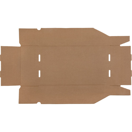 Deep Corrugated Parts Bins, 9-3/4" W x 17-1/4" D x 4-1/2" H, Beige Southpoint Industrial Supply