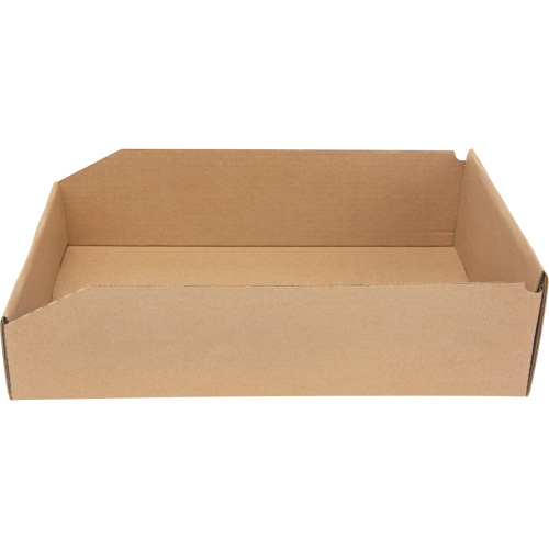 Deep Corrugated Parts Bins, 11-3/4" W x 17-1/4" D x 4-1/2" H, Beige Southpoint Industrial Supply