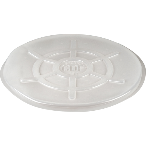 Protective Drum Lids, Closed Top, Fits: 55 US gal (45 imp. gal.), Clear Southpoint Industrial Supply