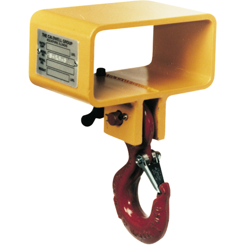 Crochets pour chariot &eacute;l&eacute;vateur, Ouverture des fourches 6-1/2" x 2-1/2" Southpoint Industrial Supply