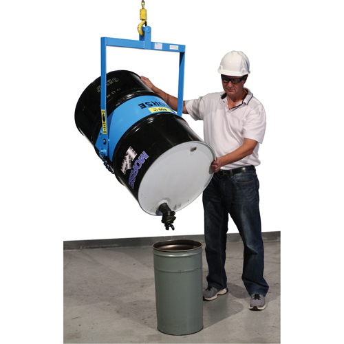Leveurs de baril - Inclinaison manuelle, Baril de 55 gal. US (45 gal. imp.), Capacit&eacute; 800 lb/363 kg Southpoint Industrial Supply