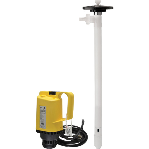 Electric Drum Pumps, PVDF, 42 GPM Southpoint Industrial Supply