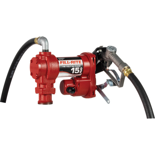 AC Utility Rotary Vane Pumps with Nozzle, 115 V, 15 GPM Southpoint Industrial Supply
