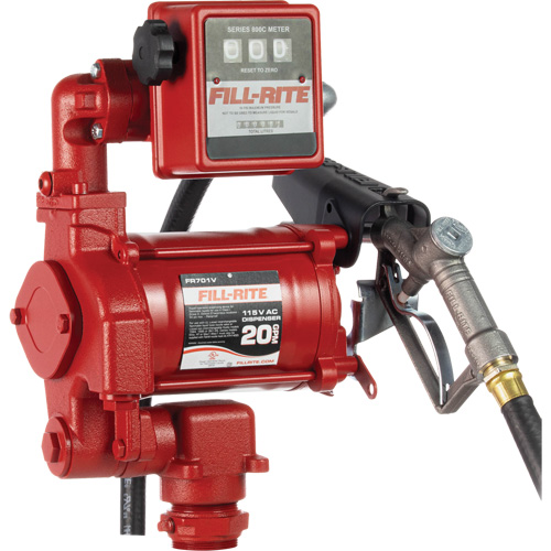 AC Utility Rotary Vane Pumps, 115 V, 20 GPM Southpoint Industrial Supply