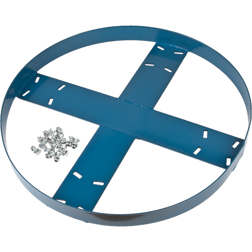 Drum Dolly Frame, Steel, 750 lbs. Capacity, 24" Diameter Southpoint Industrial Supply