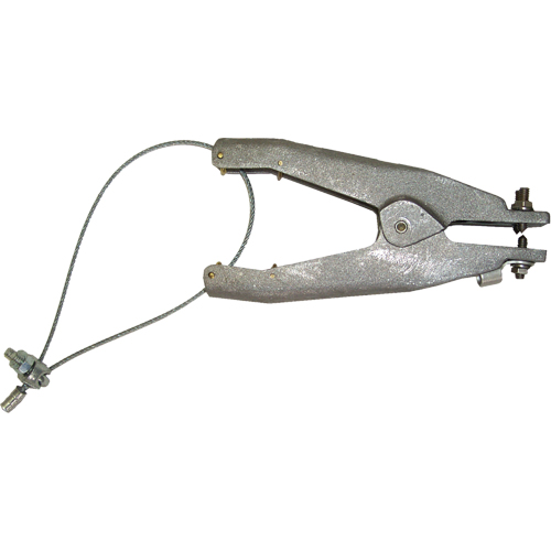 Prise de masse statique (s&eacute;rie GAT), Corps en Aluminium coul&eacute;, Pointe style cuvette en Acier inoxydable, 1 pointe isol&eacute;e Configuration, 1-1/4" Ouverture max. Southpoint Industrial Supply