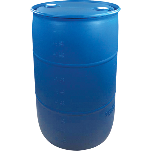 Polyethylene Drums, 55 US gal (45 imp. gal.), Closed Top, Blue Southpoint Industrial Supply