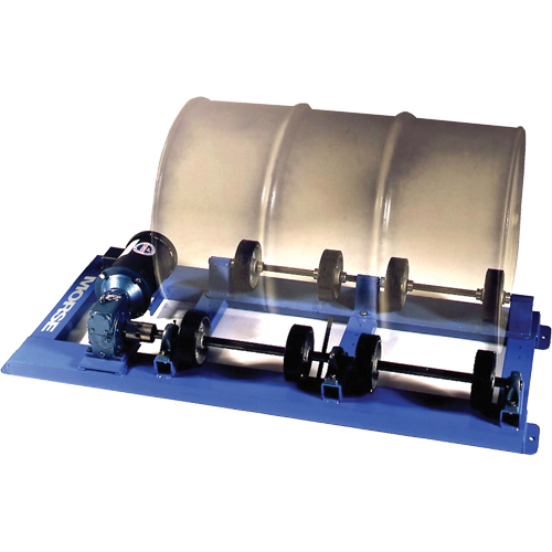 M&eacute;langeur rotatif stationnaire &agrave; baril unique, 55 gal. US (45 gal. imp.) Capacit&eacute;, Vitesse fixe, 0,5 CV Southpoint Industrial Supply