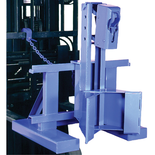 Manipulateur de barils MORSPEED 1500 pour chariot &eacute;l&eacute;vateur, Pour 55 gal. US (45 gal. imp.) Southpoint Industrial Supply