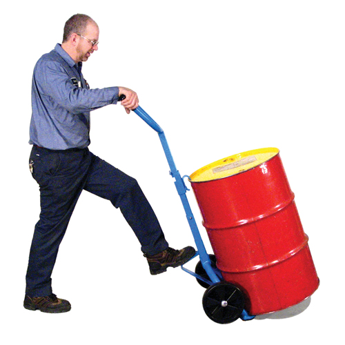 Diable pour baril, Fabriqu&eacute; en Acier, 30 - 55 gal. US (25 - 45 gal. imp.) Southpoint Industrial Supply